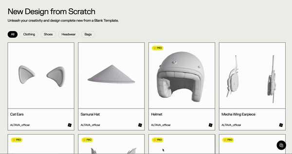 free 3D templates, roblox template