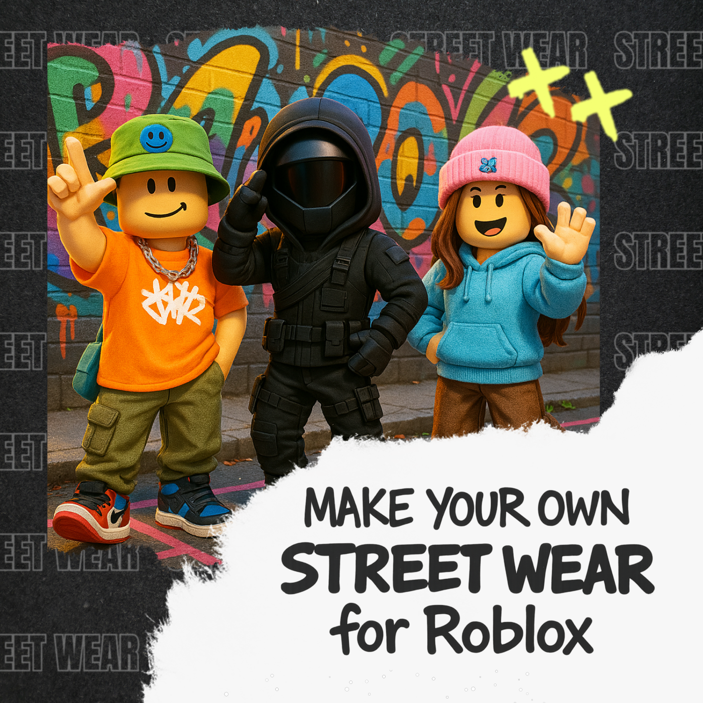 Make your own STREETWEAR for Roblox 썸네일