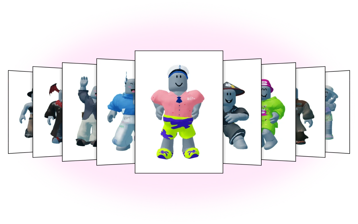 Customize Your Roblox Avatar With 3D Templates ALTAVA AI