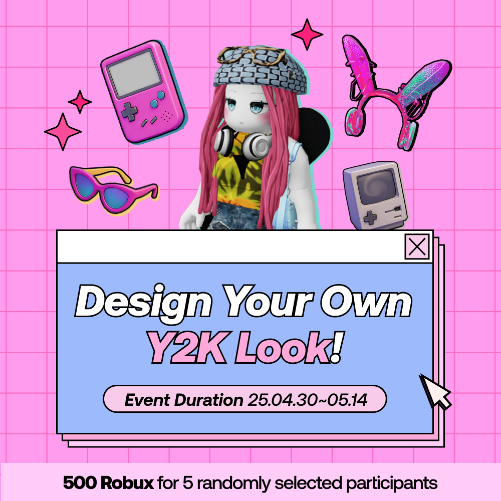 Retro's Making a Comeback! Design Your Own Y2K Look! 썸네일