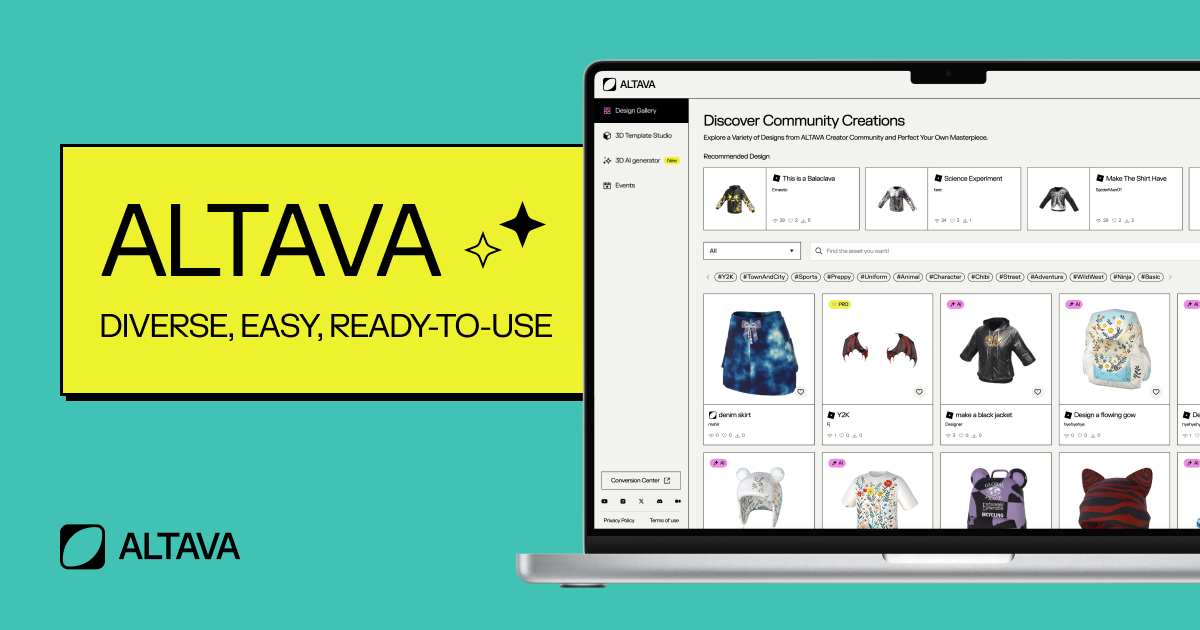 Generate 3D Outfits Instantly With AI Tools ALTAVA AI